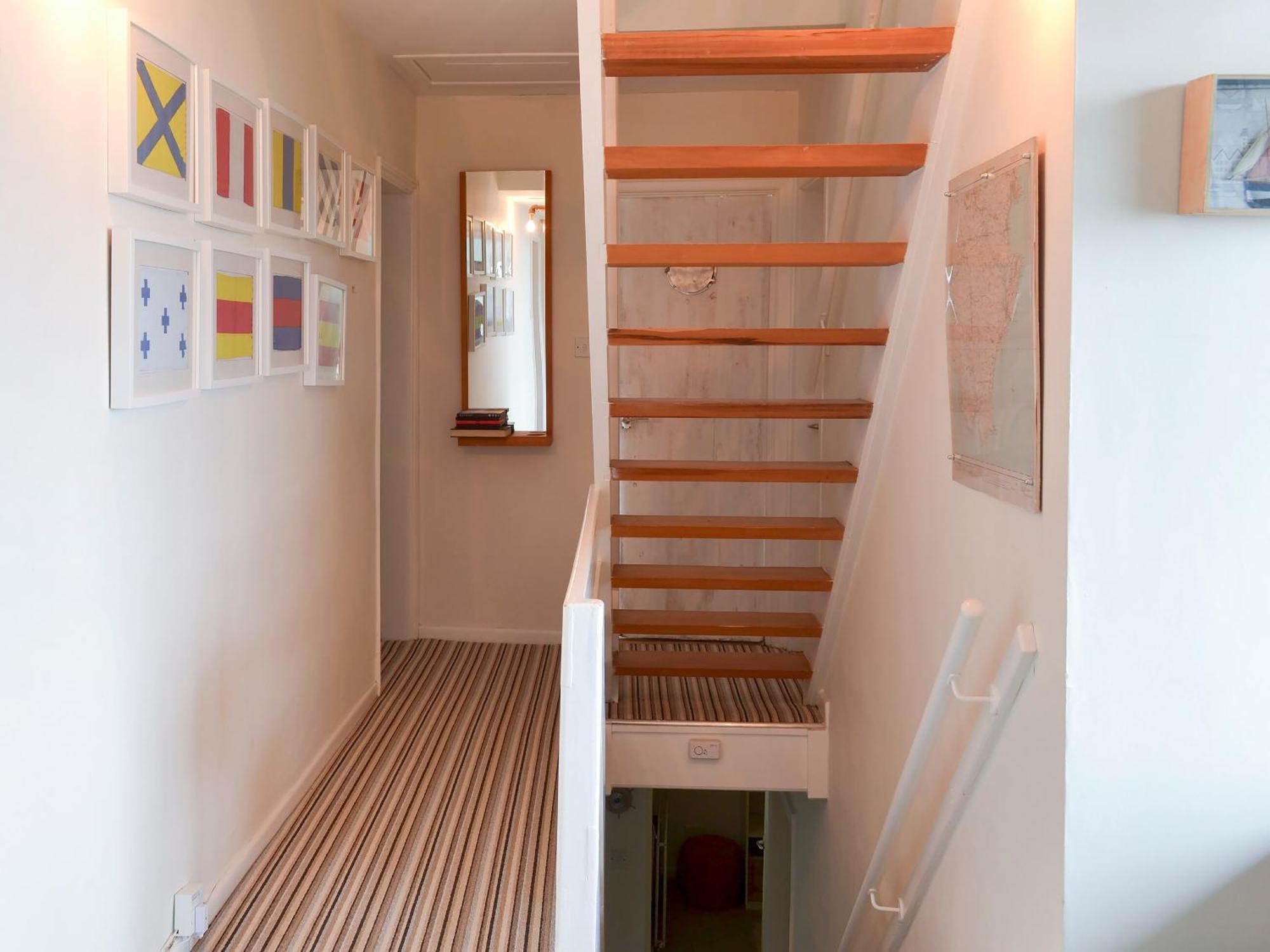 海上悬崖小屋 Strete 外观 照片