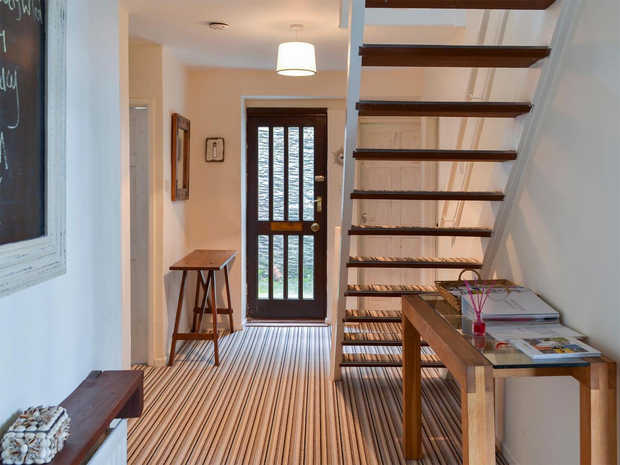 海上悬崖小屋 Strete 外观 照片